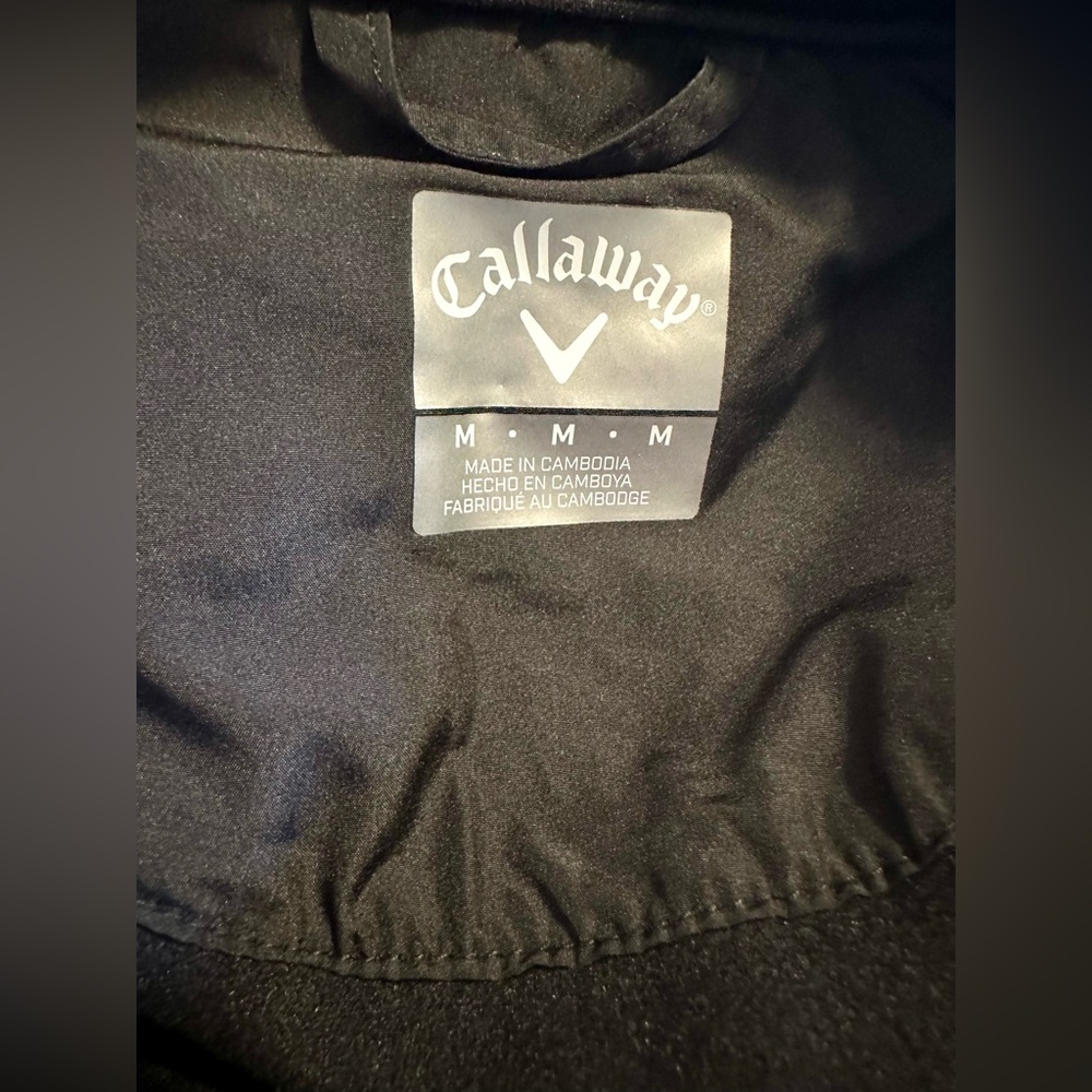 Callaway Men's Quilted Puffer Full Zip Golf Jacket Size M - NWT - Picture 7 of 12